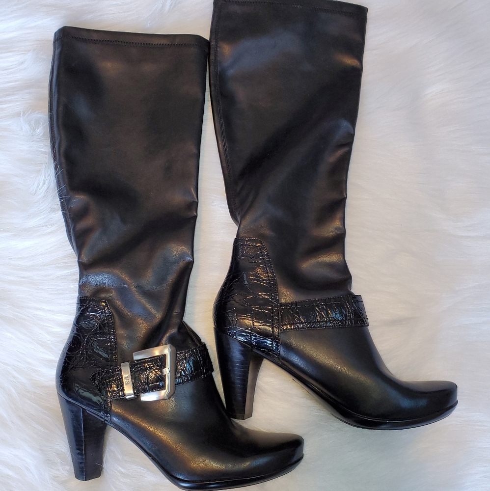 Franco sarto heeled boots